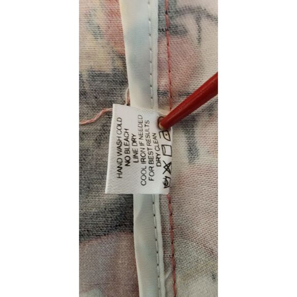 Erin London Women Size 8 Floral Multicolor Notch Lapel 3/4 Sleeve Stretch Blazer - Picture 11 of 11